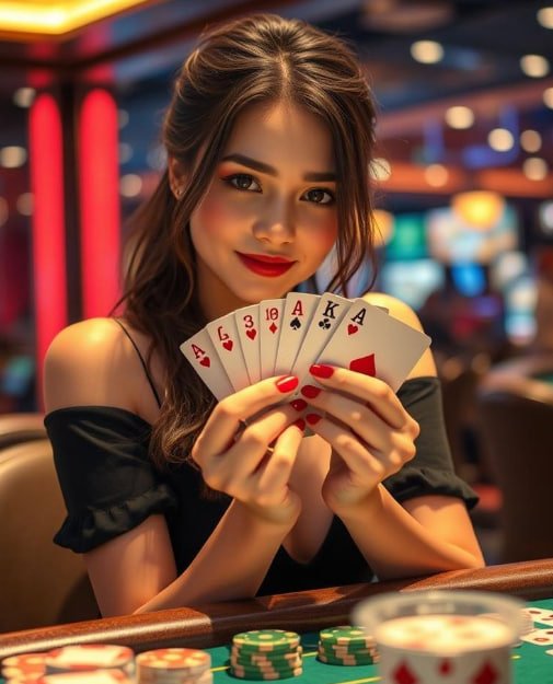 Tampilan fitur bonus dengan simbol liar yang meluas di layar